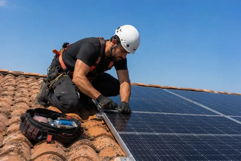 Maintenance et monitoring de panneaux solaires à Bonloc